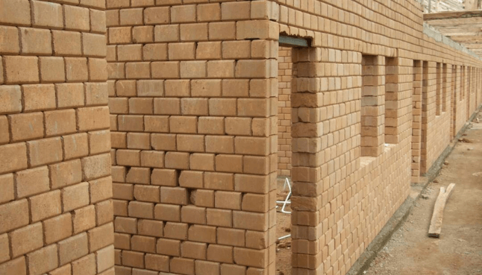 Clay bricks