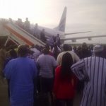 145 Nigerians evacuated from Sudan arrive home