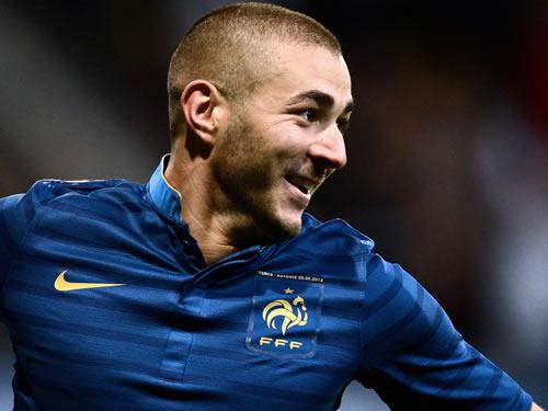 French striker, Karim Benzema