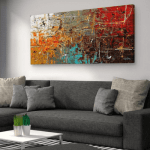 Canvas wall art