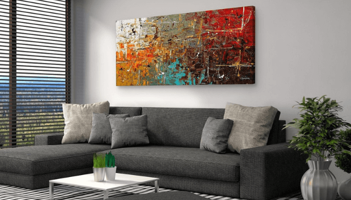 Canvas wall art