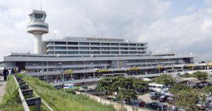 (FILES) File photo dated on September 11, 2007 shows the Murtala Muhammed International Airport in Lagos. Nigeran Umar Farouk Abdulmutallab, 23, was subdued by fellow passengers and crew aboard a Northwest Airlines flight from Amsterdam on December 25, 2009 after he allegedly tried to detonate an explosive device as the plane descended toward Detroit. Dutch authorities confirmed that the detained suspect had flown from Nigeria to Amsterdam and then on to Detroit with a valid US visa. Nigerian officials said on December 26, 2009 that he had boarded a KLM flight from Lagos after undergoing normal security checks at the airport. AFP PHOTO / PIUS UTOMI EKPEI (Photo credit should read PIUS UTOMI EKPEI/AFP/Getty Images)