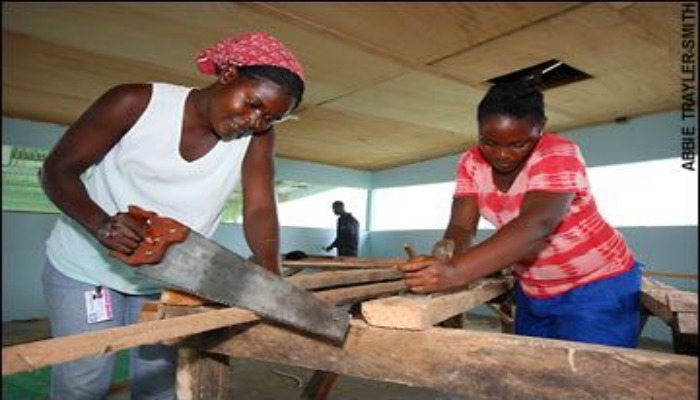 blessing sule the female carpenter
