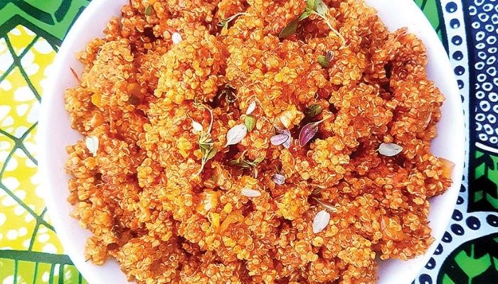 Quinoa jollof