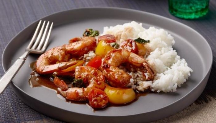 Delicious thait shrimp