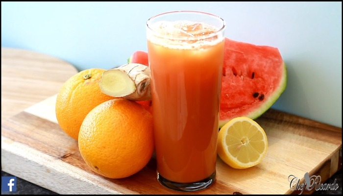 Watermelon Orange Juice