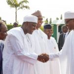 Buhari greets Dogara as he turns 50