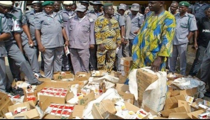 Customs impounds contrabands in Ogun state