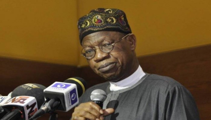 Lai Mohammed, expressing this position at a news conference in Lagos.