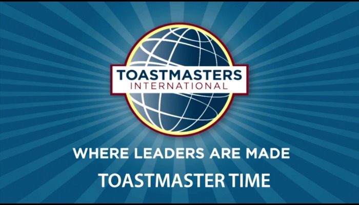 Toastmasters to improve leadership skills