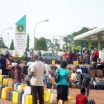 Fuel queues