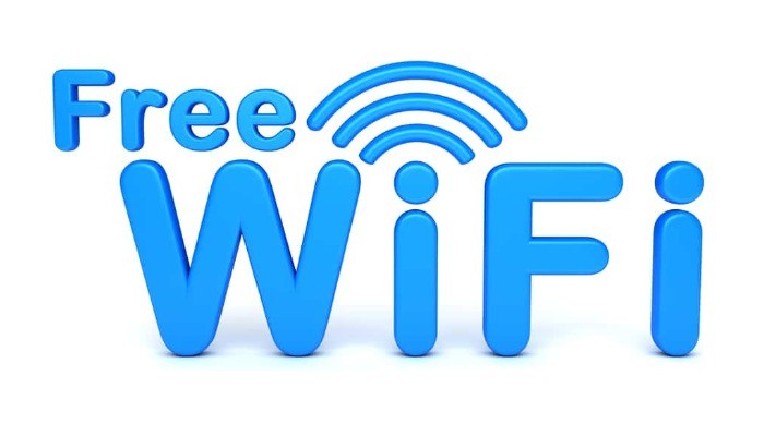 Free WiFi in public places