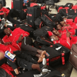 Ahletes Luggage trapped