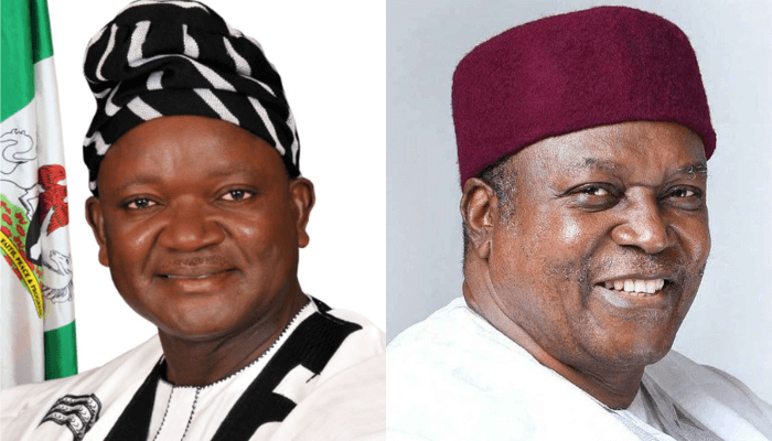 Samuel Ortom and Dairus Ishaku