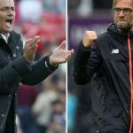 Jose mourinho and Jurden Klopp