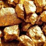 Gold rocks