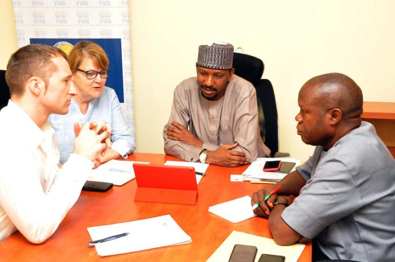 NFF meets NIKE to strategize for new sponsorship deal