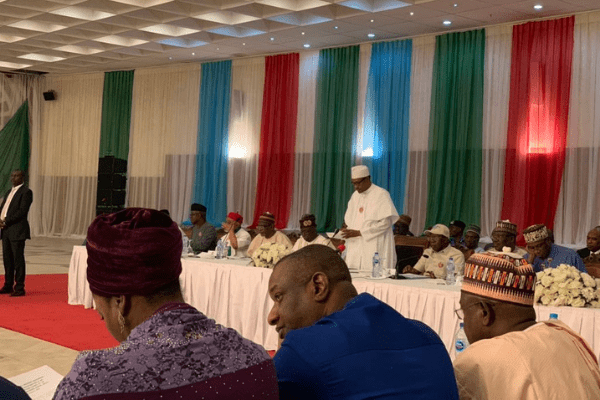 Buhari meets campaign council