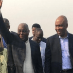 Atiku arrives Abuja Airport, to address party faithful at Legacy House soon