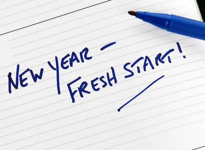 New Year resolutions