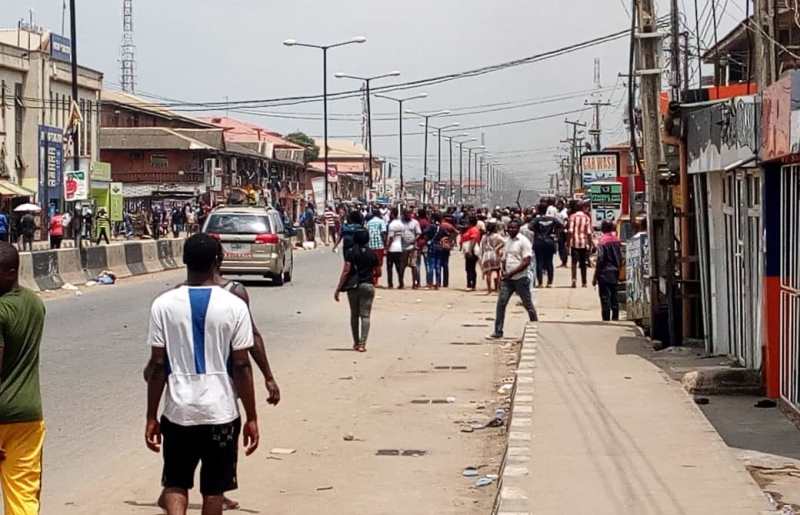 Crisis rocks Okota polling units as hoodlums set ballot boxes ablaze