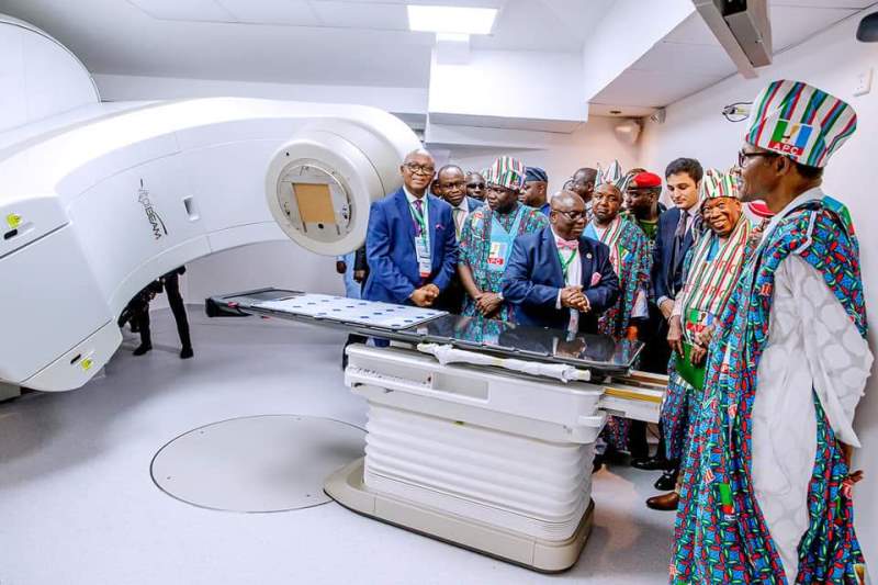 Buhari commissions cancer centre to advance treatment in Nigeria