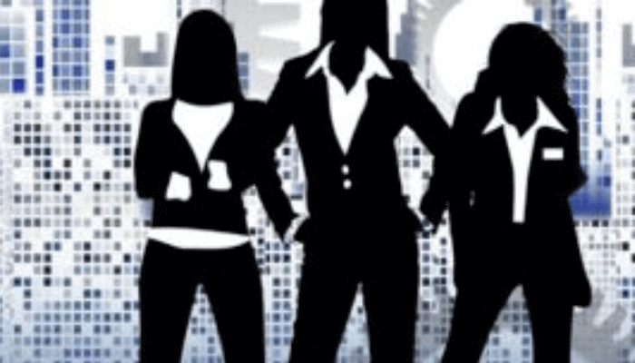 Women in corporate office