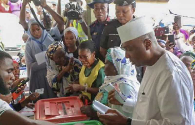Saraki commends peaceful conduct of polls, says turnout impressive