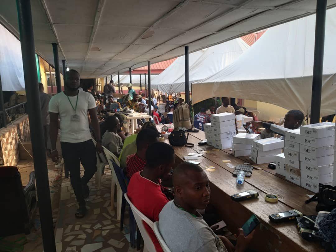 INEC electoral materials being distributed in Anambra