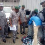 Nigeria Customs intercepts bales of police uniforms, tear gas nine days to election
