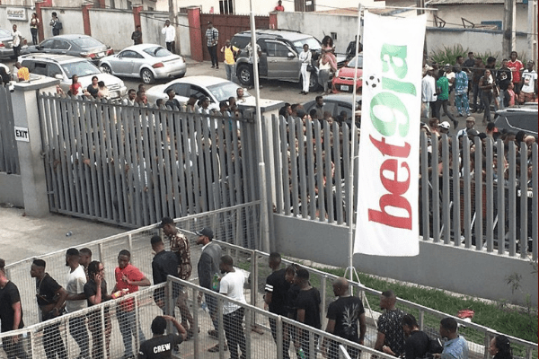 Mammoth crowd besiege venue of Big Brother Nigeria audition
