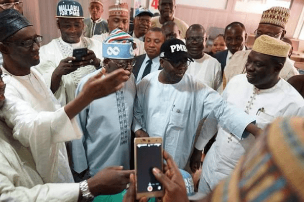 I am not here to buy votes or make promises- Tinubu tells Lagos APC