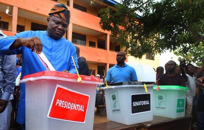 Gov. Ambode urges peace after casting vote in Epe
