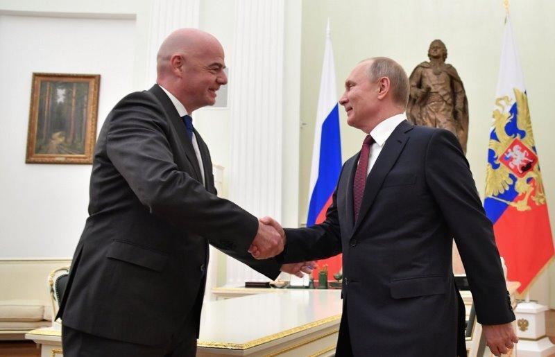FIFA president Infantino gets new award in Russia