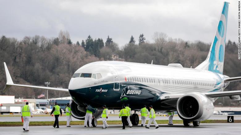 Boeing 737 Max aircraft