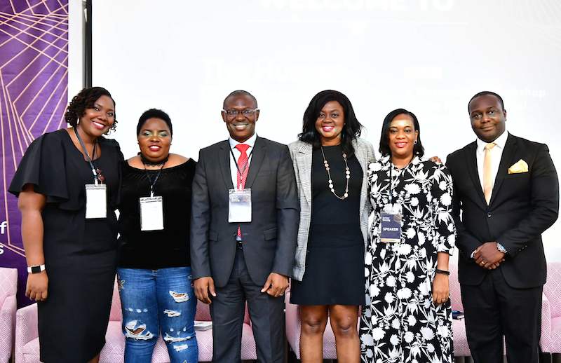 Bunmi Simoyan (Head of Human Resources, SureGifts), Taiwo Judah-Ajayi (Senior Director, People at Andela), Emmanuel Michael (Head of People Experience, Letshego), Lola Esan (Director of People & organization, Ernst & Young West Africa), Nkechi Runsewe (Head, Talent & Organisational Development, FBNQuest Merchant Bank)