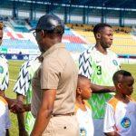 Dollar rain in Asaba as Gov. Okowa rewards Super Eagles with $60,000