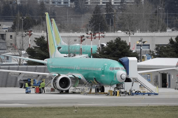 737 MAX airplanes
