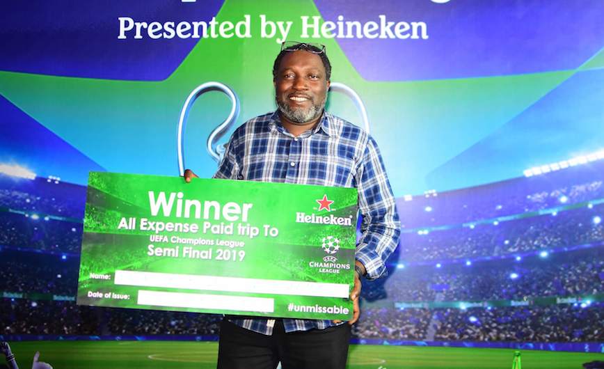 Heineken delights football fans with Champions League experience