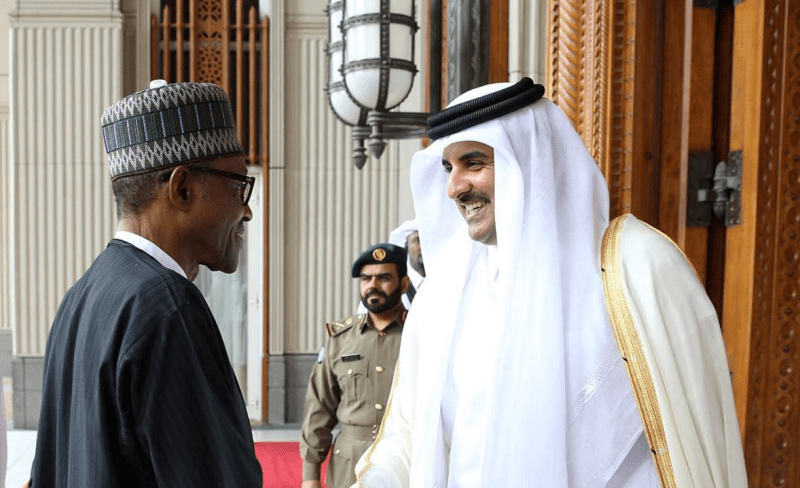 Buhari hosts Emir of Qatar Today