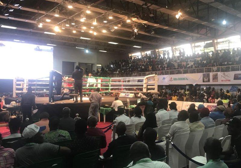 GOtv Boxing Night 18: Joe Boy knocks out Ghana's Brave Warrior to retain ABU title