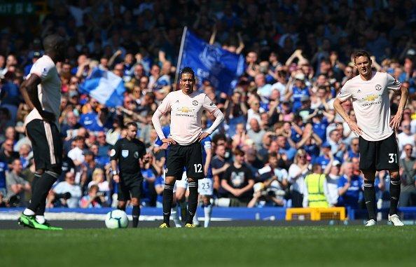 Everton dent Manchester United Premier League top-four hope
