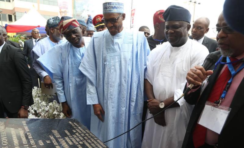 Buhari lauds Ambode on infrastructure development