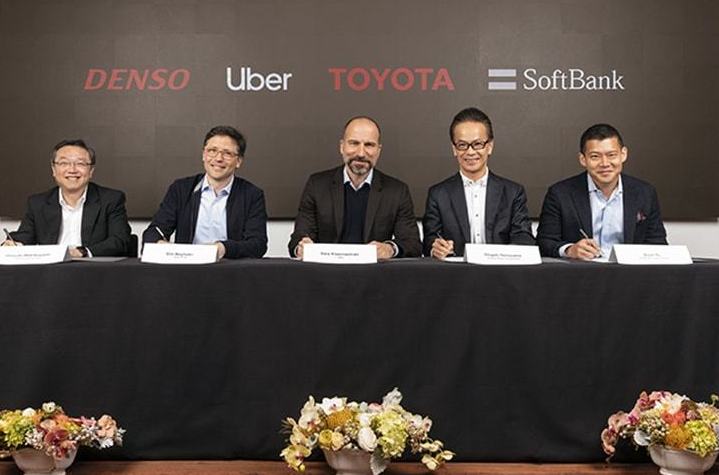 Toyota leads DENSO, SoftBank Vision Fund $1bn Uber deal