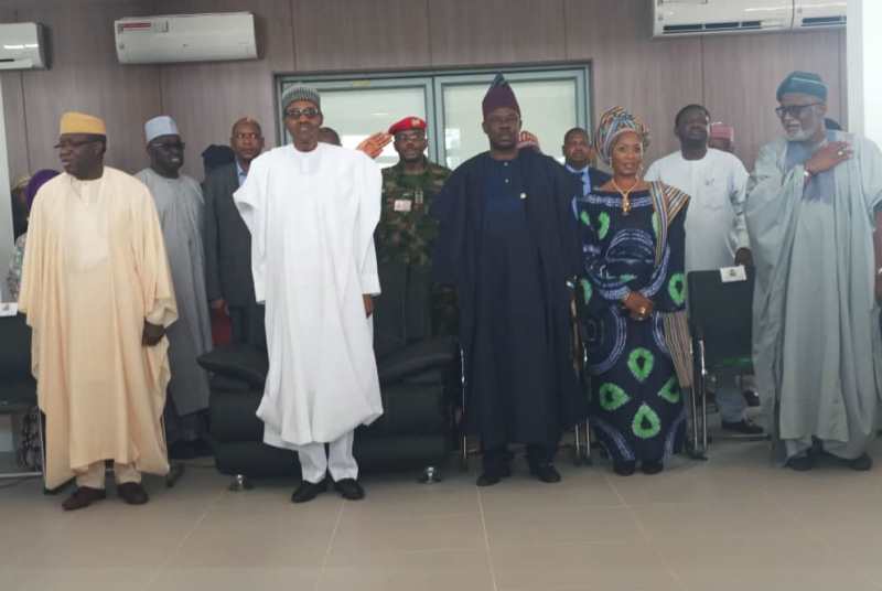 Amosun will influence ninth Senate to help my government - Buhari 