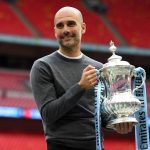 Pep Guardiola completes domestic treble with Manchester City