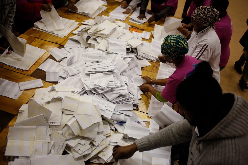 Early vote tally sees South Africa’s ANC leading