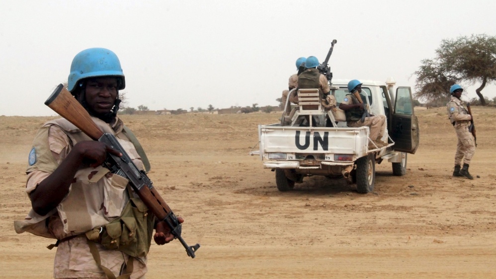 UN peacekeepers in Mali