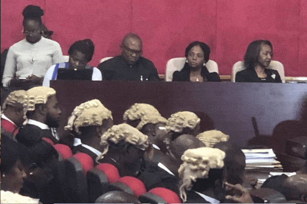 Peter Obi shows up at presidential tribunal after rumors of heart attack
