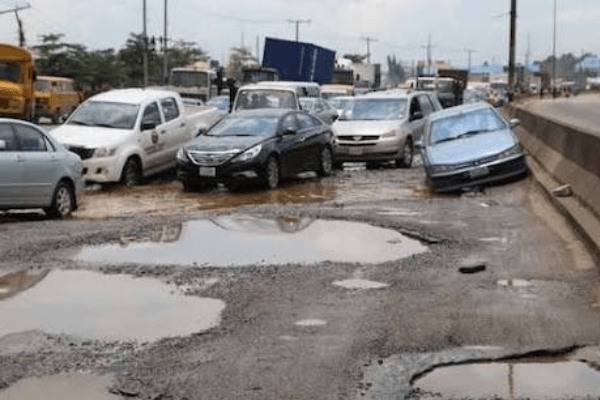 Lagos’ bad roads 